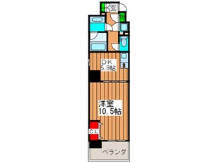 ボ－ベル南船場の物件間取画像